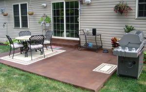 Concrete Patio Design Ideas Small
