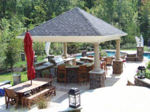 Design Backyard Grill Patio Ideas