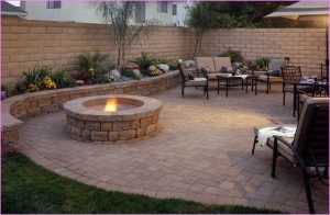 Patio Landscape Ideas Firepit