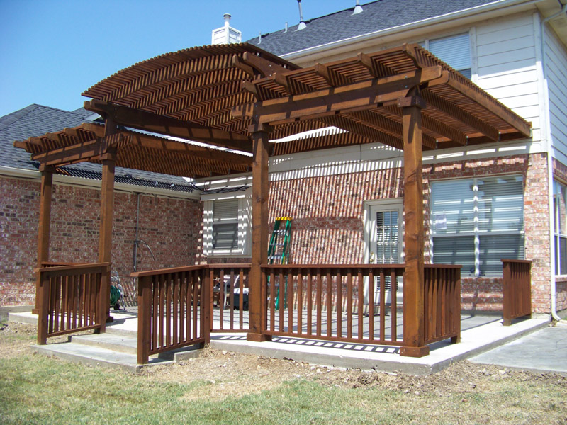 Attached Wood Patio Cover — Randolph Indoor and Outdoor Design