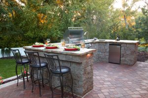 Simple Backyard Grill Patio Ideas