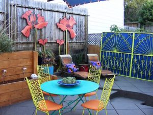 Small Patio Design Ideas with Lounge