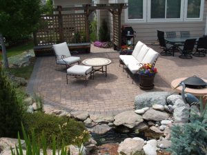 Small Paver Patio Ideas Stamped