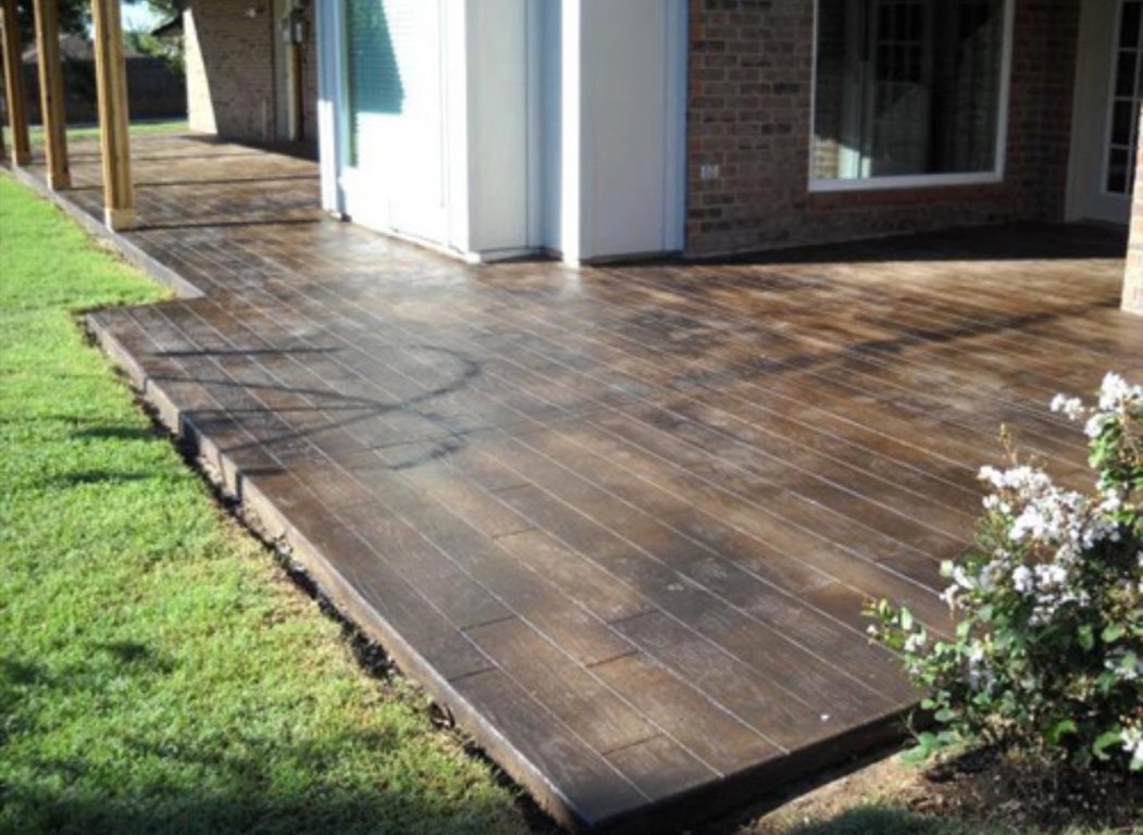 Stained Concrete Patio Ideas DIY — Randolph Indoor and Outdoor Design