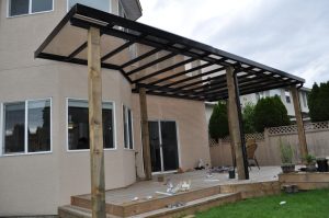 Steel Patio Cover Build