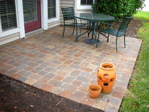 Tile over Brick paver patio ideas