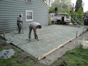Tile over Concrete Slab Patio