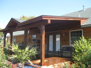 Wooden Attached Patio Cover