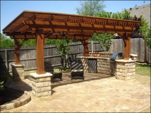 Wooden Outside Patio Cover