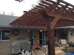 How To Cover A Patio Wood Pergola