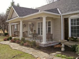 Adding A Front Porch To A Ranch