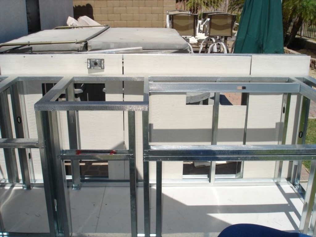 Building With Metal Stud Outdoor Kitchen Ideas — Randolph Indoor and