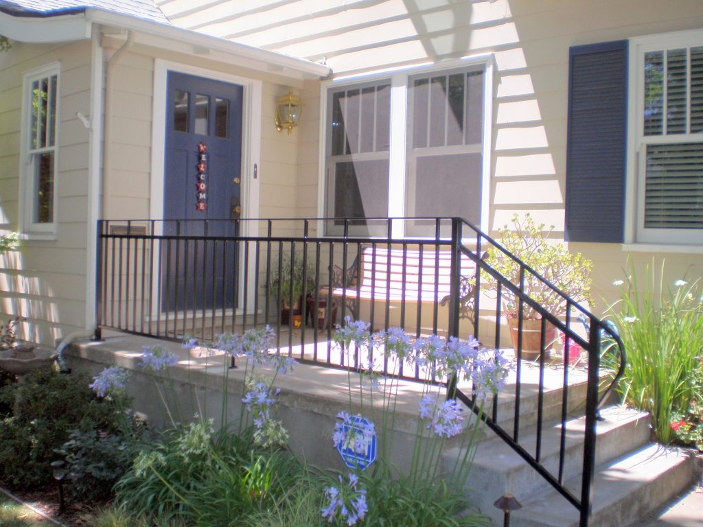 Black Vinyl Porch Railing — Randolph Indoor and Outdoor Design