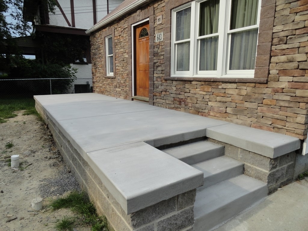 Concrete Front Porches