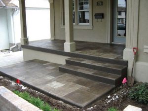 Concrete Porches And Steps
