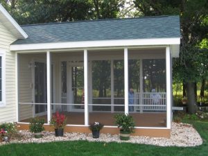 Covered Screened Back Porch Ideas