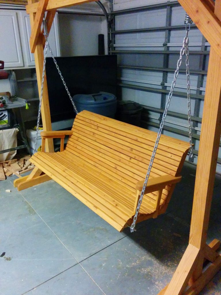Dream For Free Standing Porch Swing — Randolph Indoor and Outdoor Design
