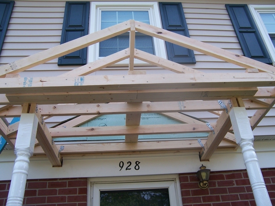 Easy Porch Roof Framing