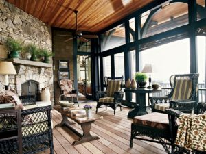 Enclosed Patio Flooring Ideas