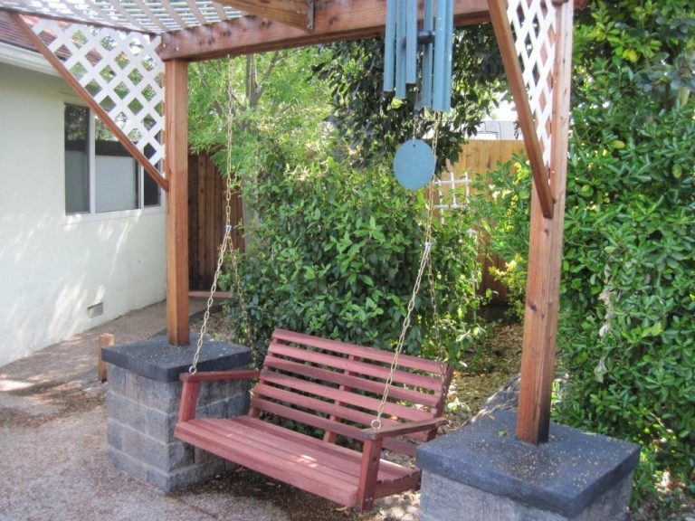 How To Build A Free Standing Porch Swing Frame — Randolph Indoor and