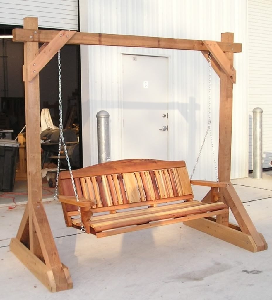 Dream For Free Standing Porch Swing — Randolph Indoor and Outdoor Design