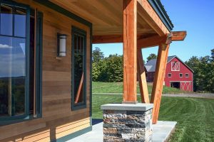 How To Install Cedar Posts On A Cement Porch