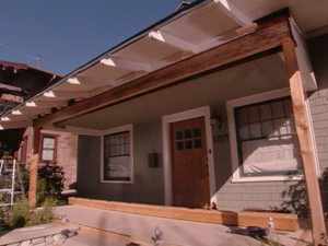 Framing A Self Supporting Porch Roof