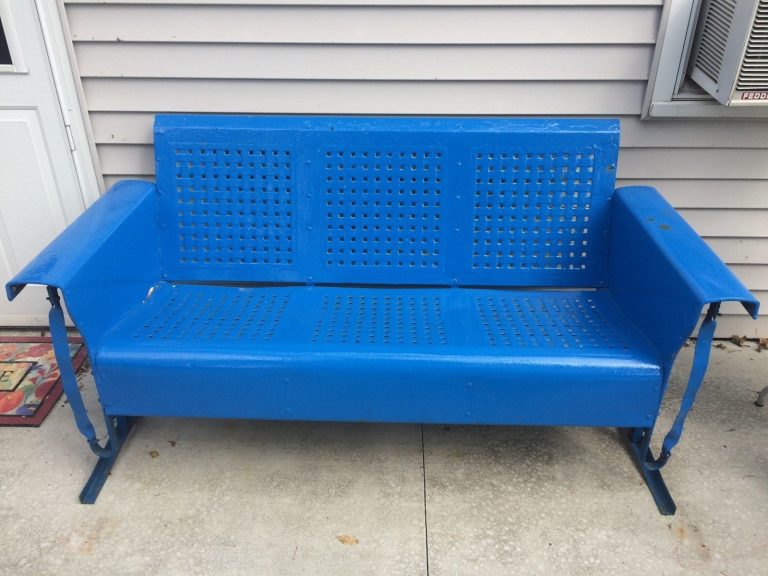 Vintage Metal Porch Glider Parts — Randolph Indoor and Outdoor Design