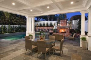 Minimalist Covered Patio Lighting Ideas