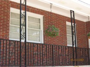 Ornamental Metal Porch Columns
