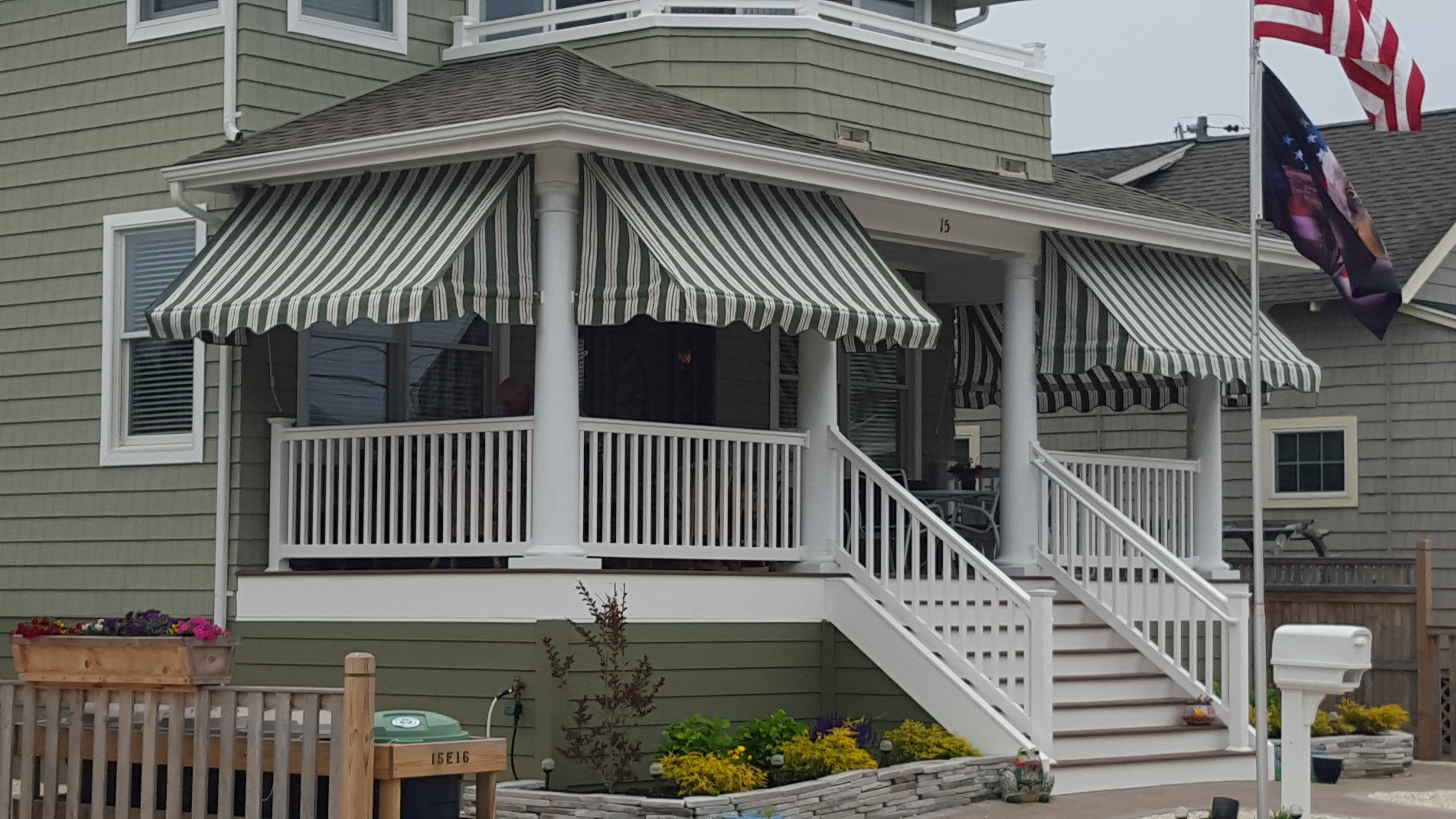 Replace Awning On House Front Porch