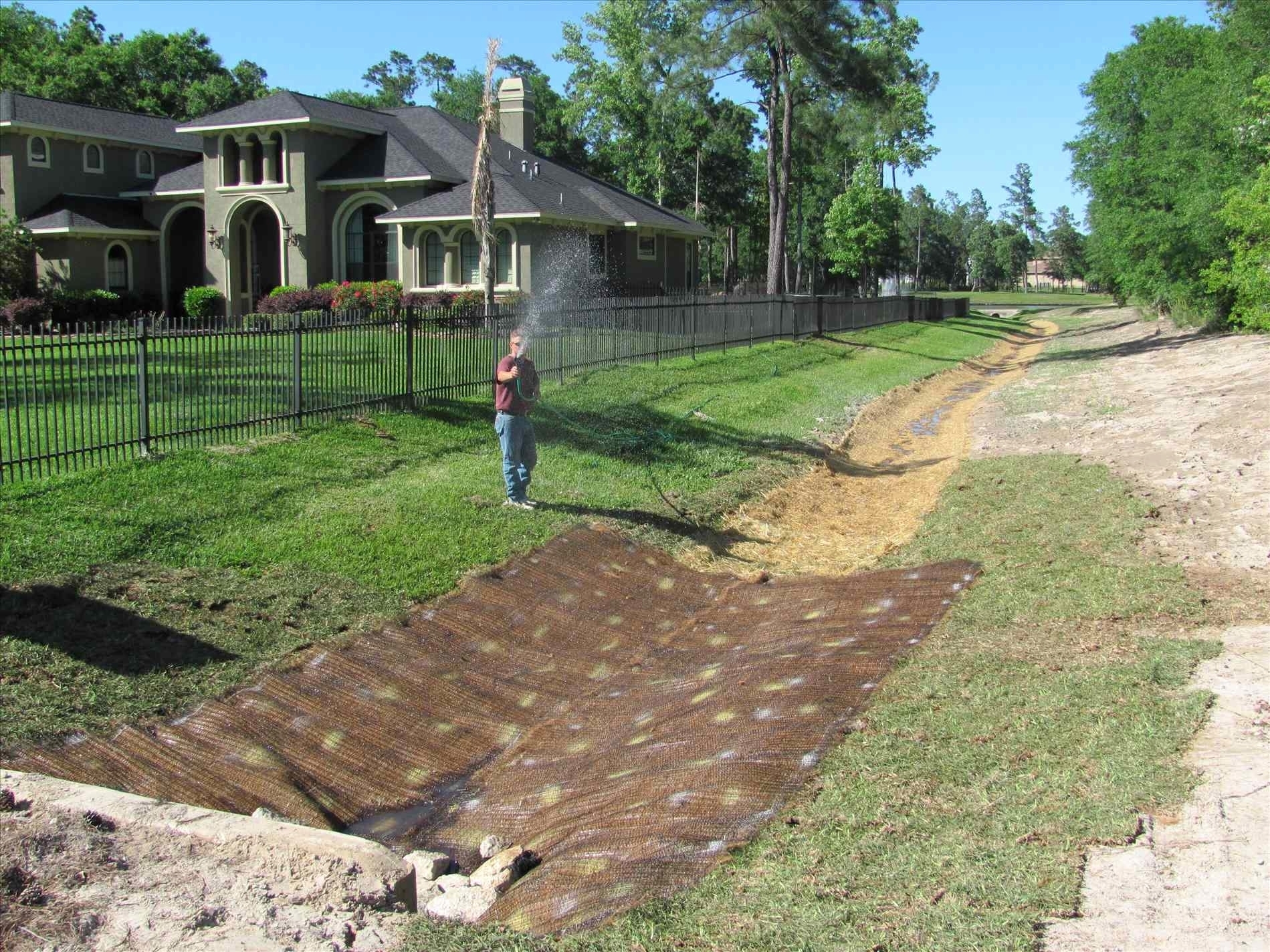Unfinished Drainage Ditch Landscaping Ideas
