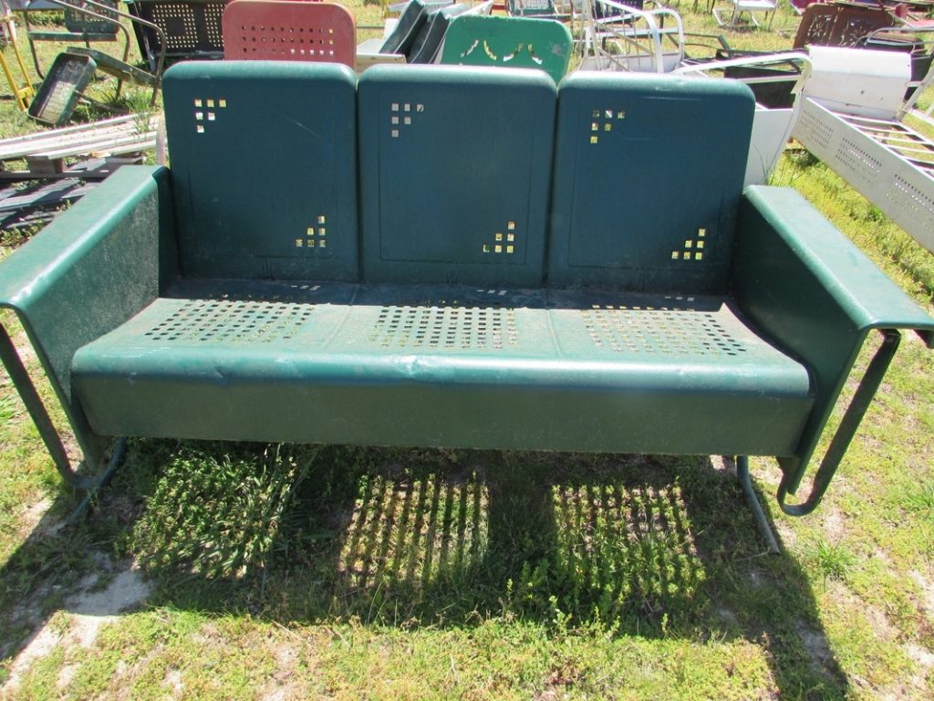 Vintage Metal Porch Glider Parts — Randolph Indoor and Outdoor Design