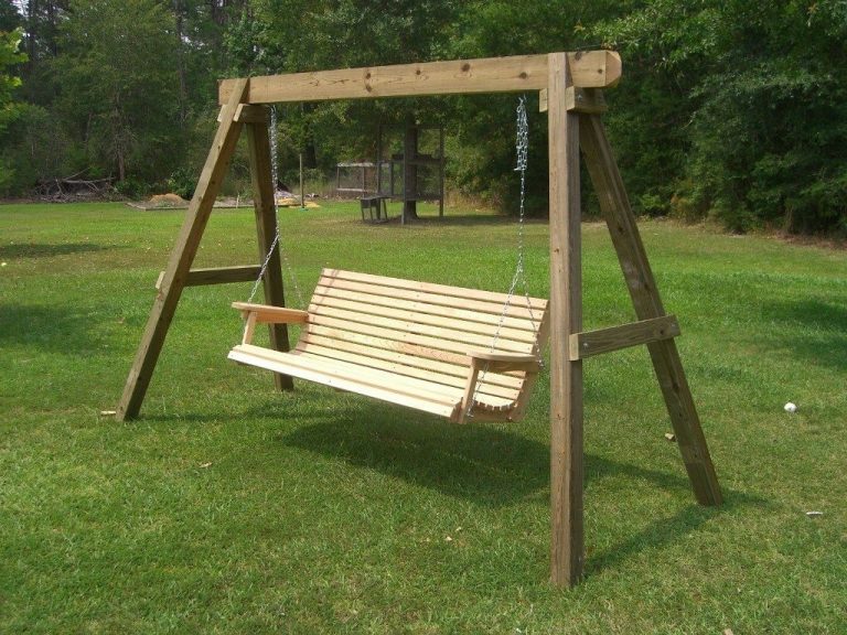 Super Strong Durable Free Standing Porch Swing — Randolph Indoor and