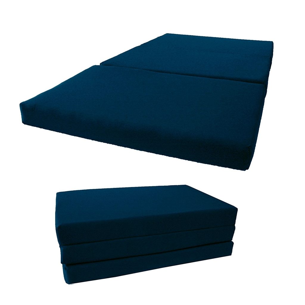 5 Inches Memoey Foam Trifold Bed — Randolph Indoor and Outdoor Design