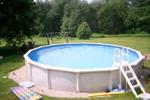 Above Ground Landscaping Pool Swimming