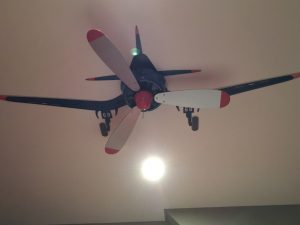 Airplane Propeller Ceiling Fan Restaurant