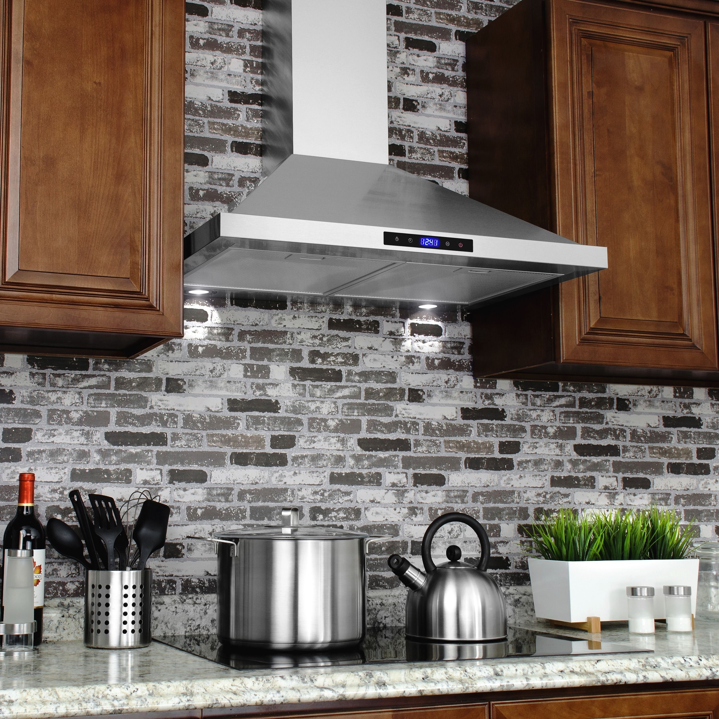 Akdy Range Hood Extension — Randolph Indoor and Outdoor Design