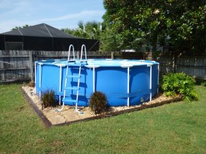 Backyard Above Ground Pool Landscaping Ideas