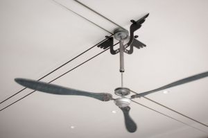 Belt Driven Ceiling Fan Two Fan Set