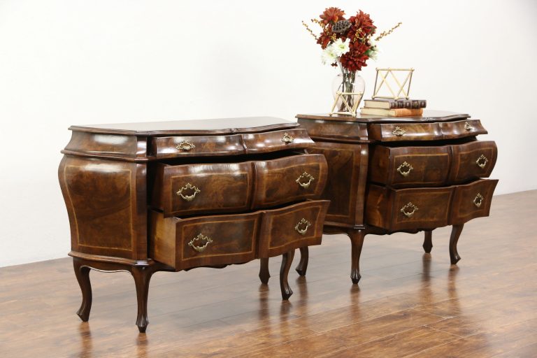 Large Rustic Bombe Chests — Randolph Indoor and Outdoor Design