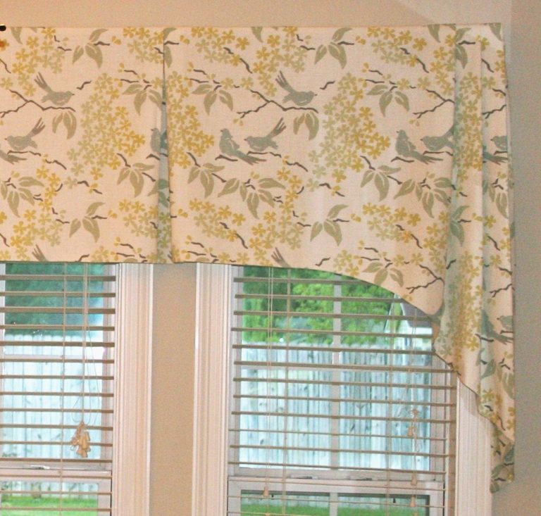 Pleated Scalloped Valance Pattern — Randolph Indoor and Outdoor Design