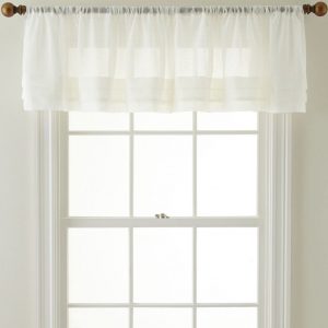 Box Pleated Tapered Valance