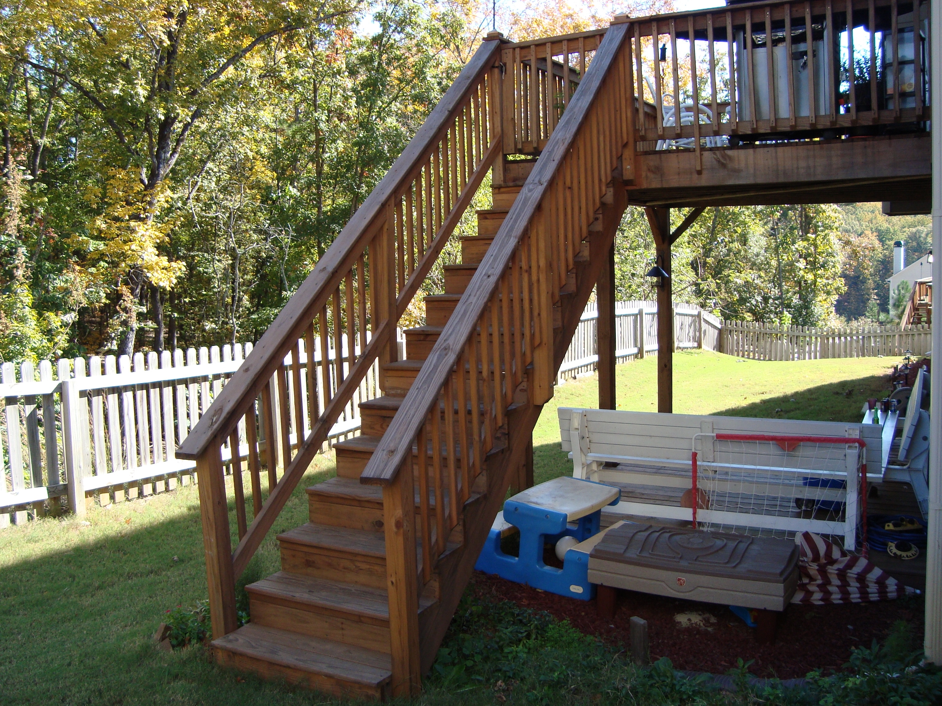 Building Handrails For Porch Steps