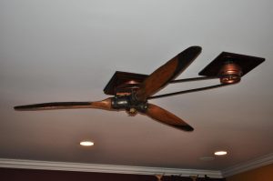 Ceiling Fan Looks Like Airplane Propeller
