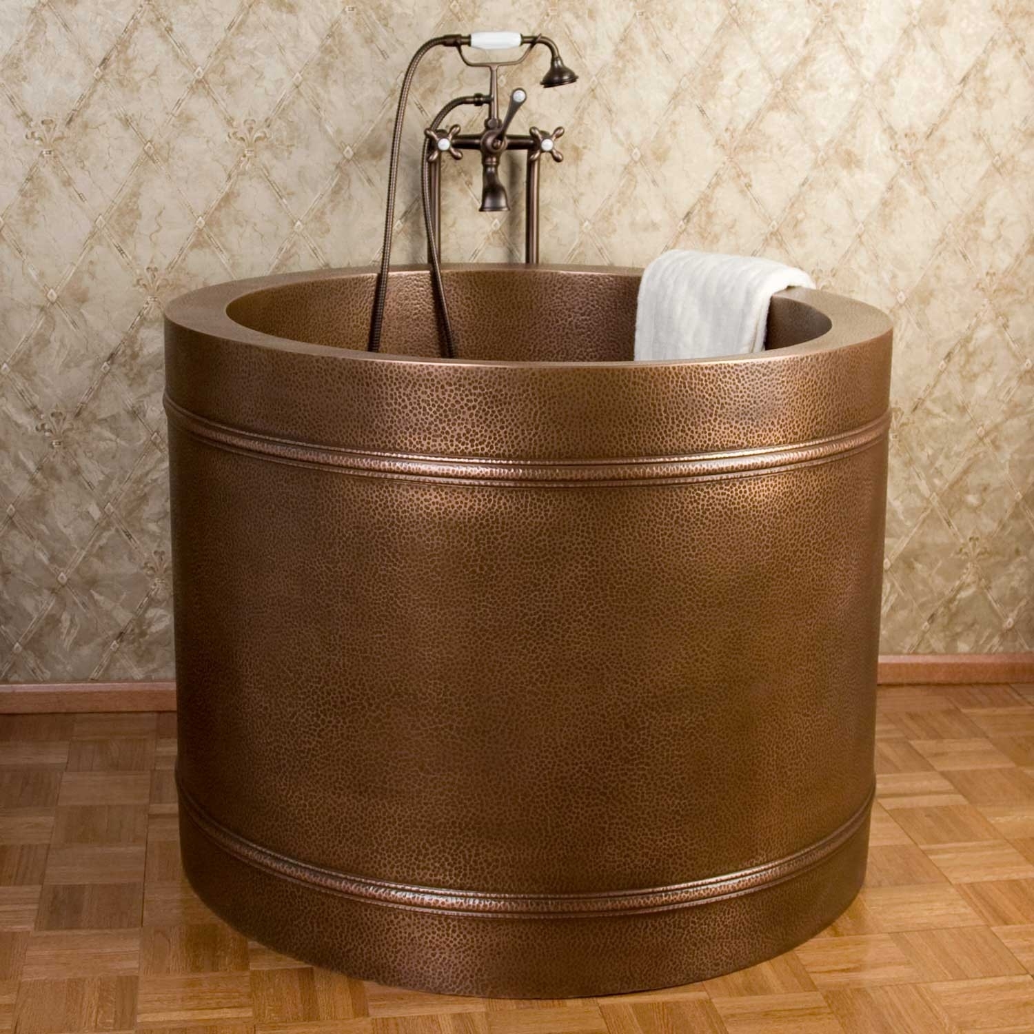 Classic Japanese Soaker Tub — Randolph Indoor and Outdoor Design
