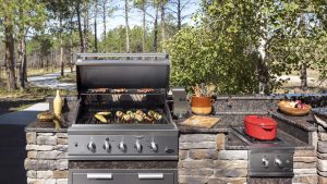 Complete Outdoor Kitchen Beverage Center