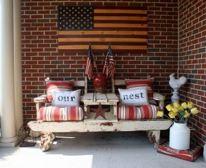 Country Front Porch Christmas Decorating Ideas