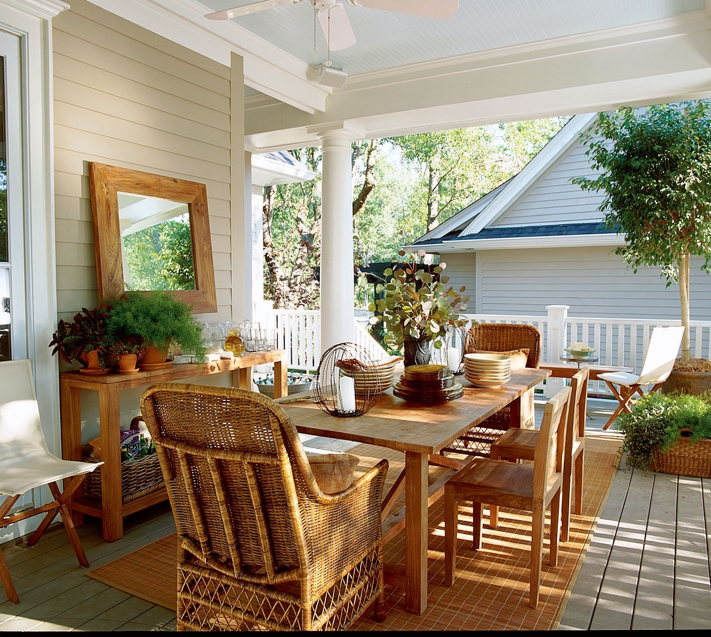 Country Porch Summer Decorating Ideas