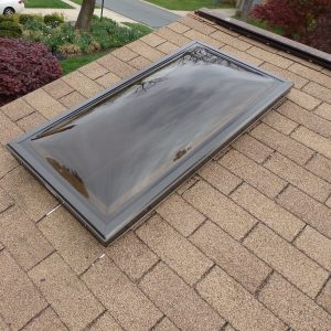Curb Mounted Dome Skylight Replacement